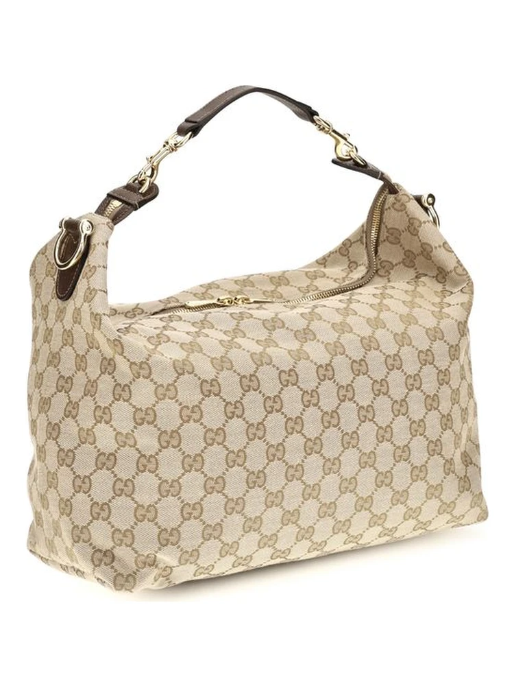 Beige Fabric Shoulder Bag alternative