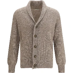 Beige Wool Oves Aries Cardigan