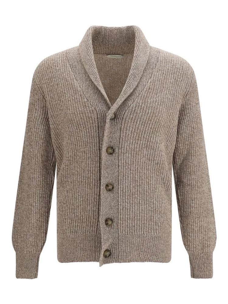 Beige Wool Oves Aries Cardigan