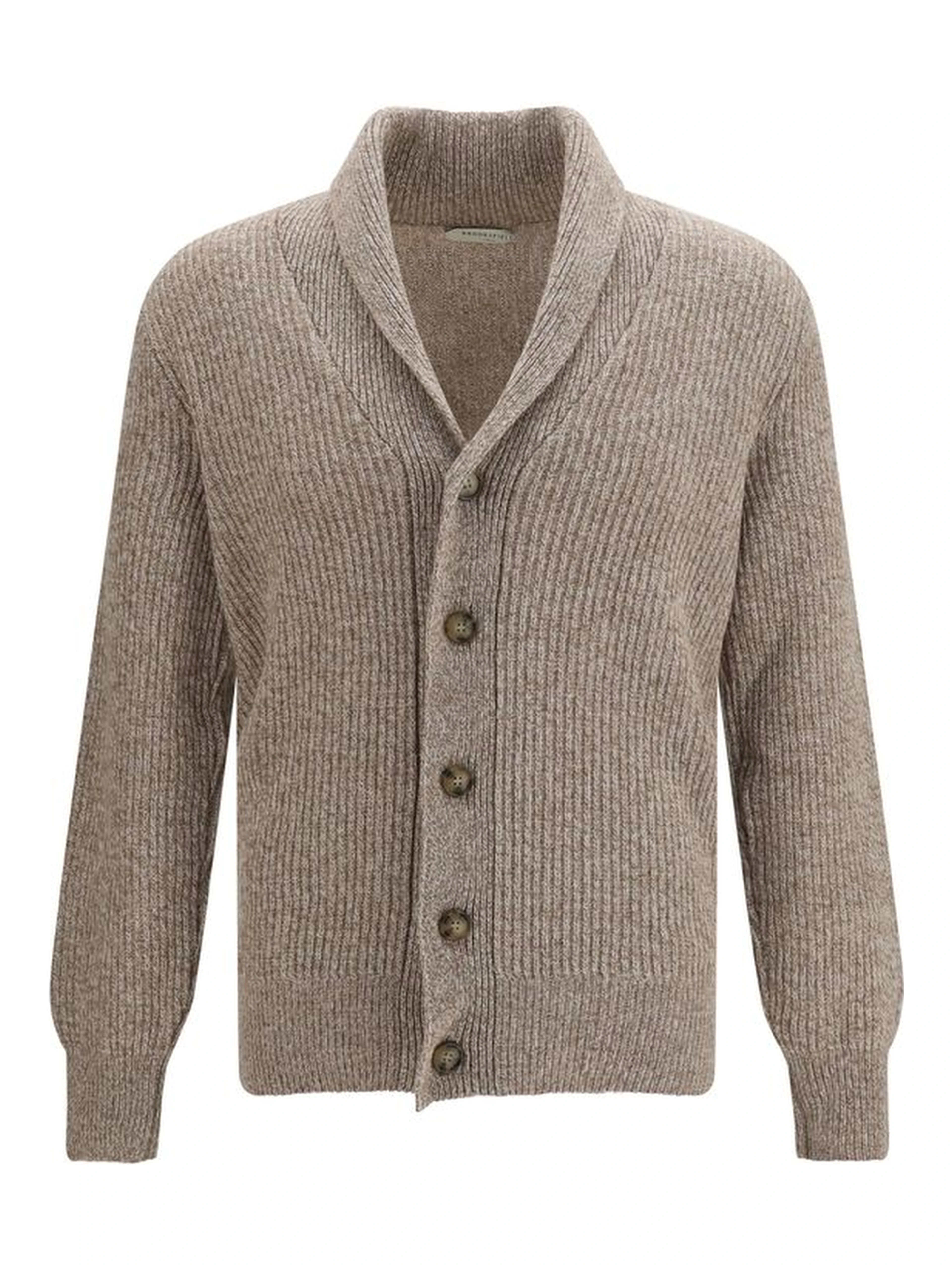 Beige Wool Oves Aries Cardigan