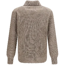 Beige Wool Oves Aries Cardigan