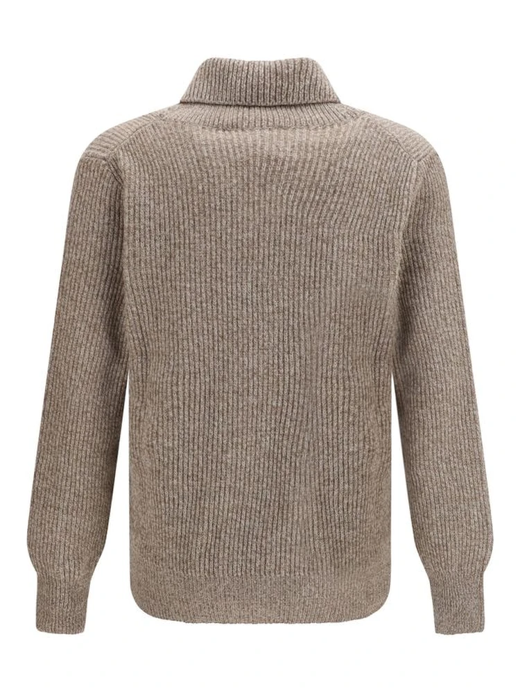 Beige Wool Oves Aries Cardigan alternative