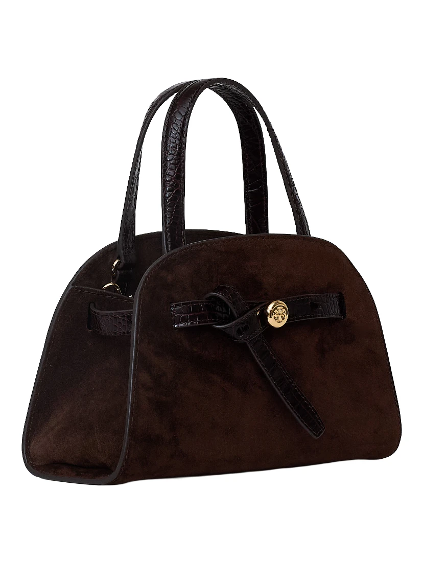 Romy Suede Small Bauletto