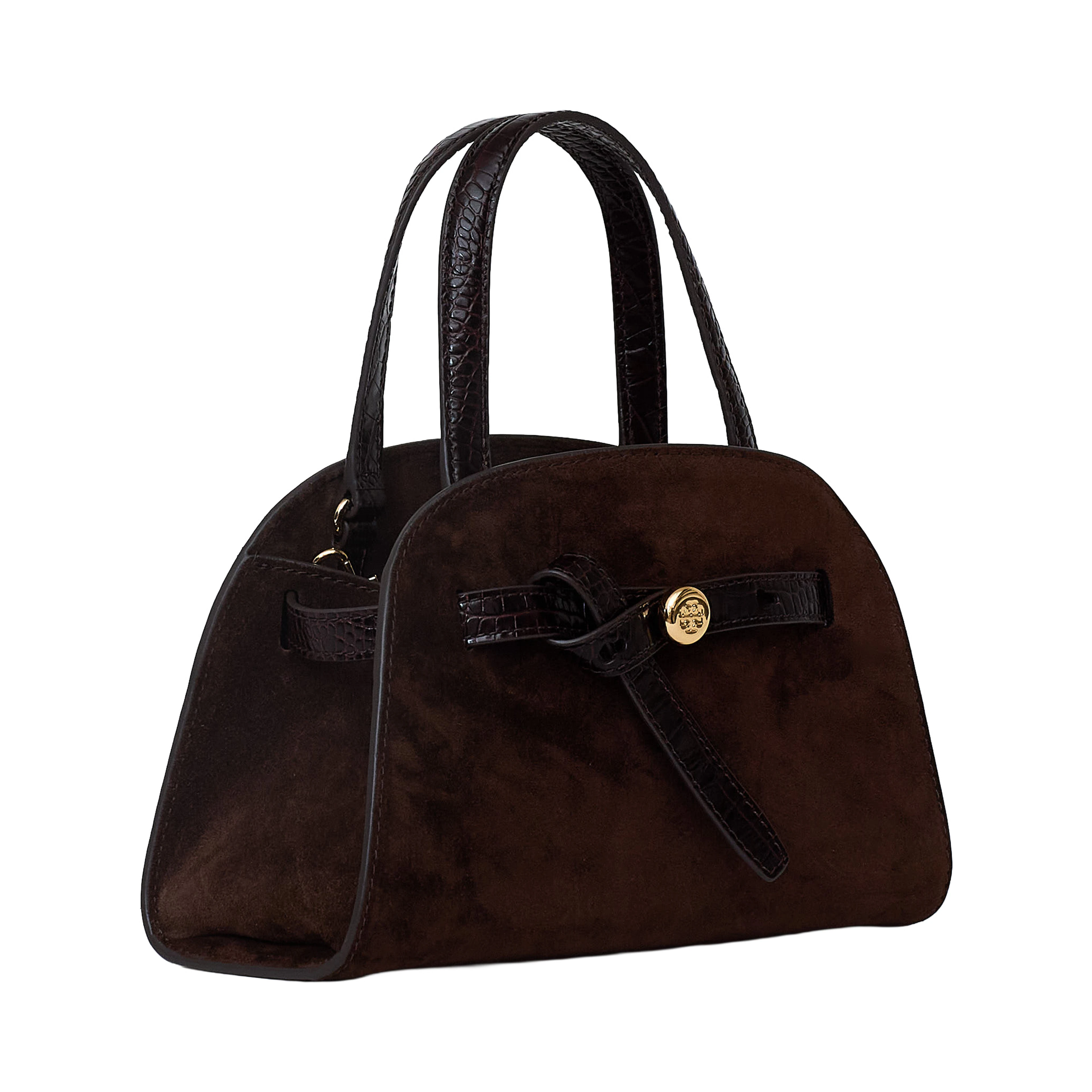 Romy Suede Small Bauletto