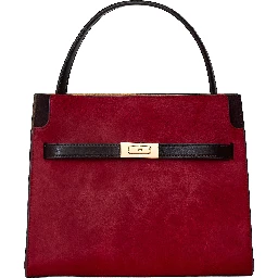 Lee Radziwill Haircalf Small Double Bag