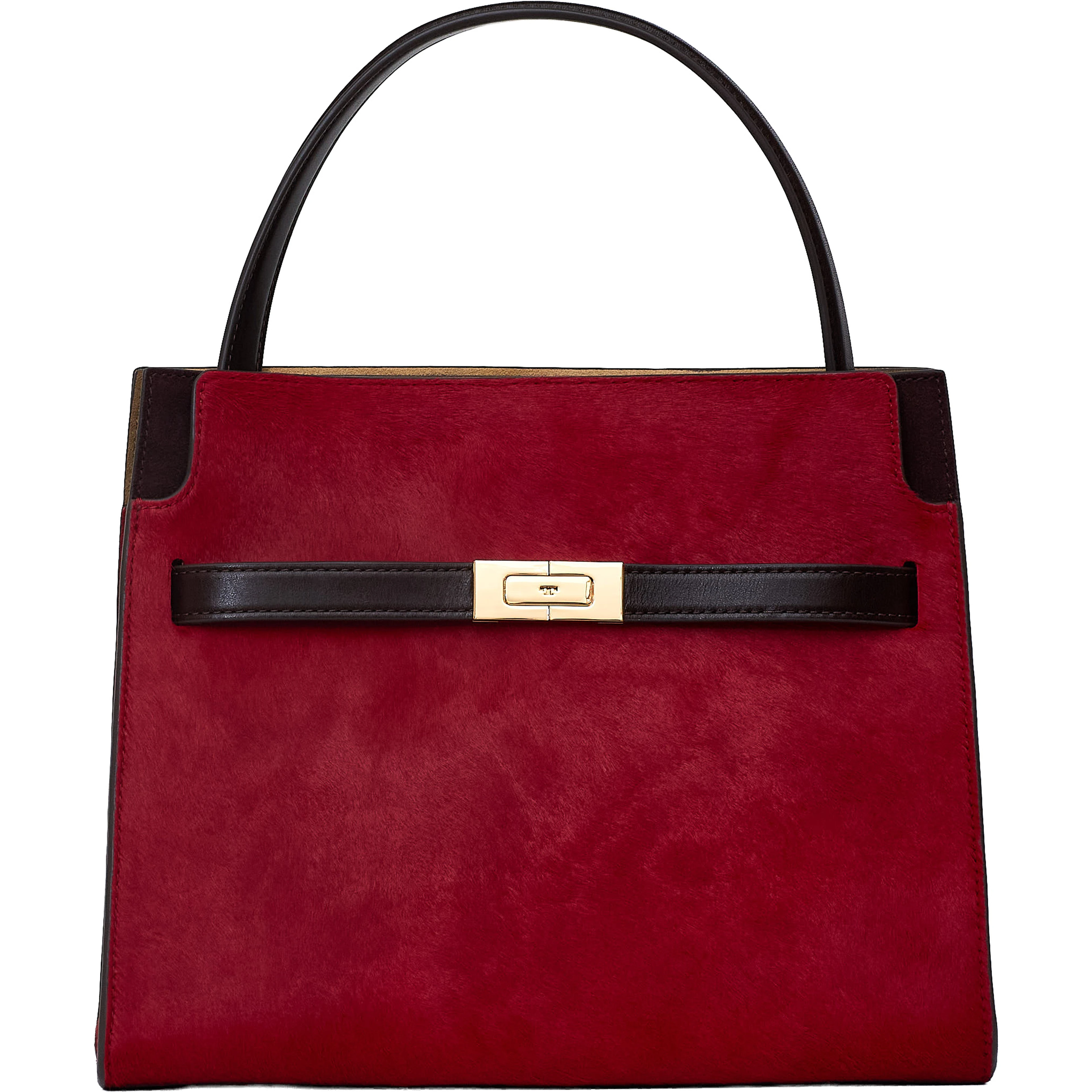 Lee Radziwill Haircalf Small Double Bag