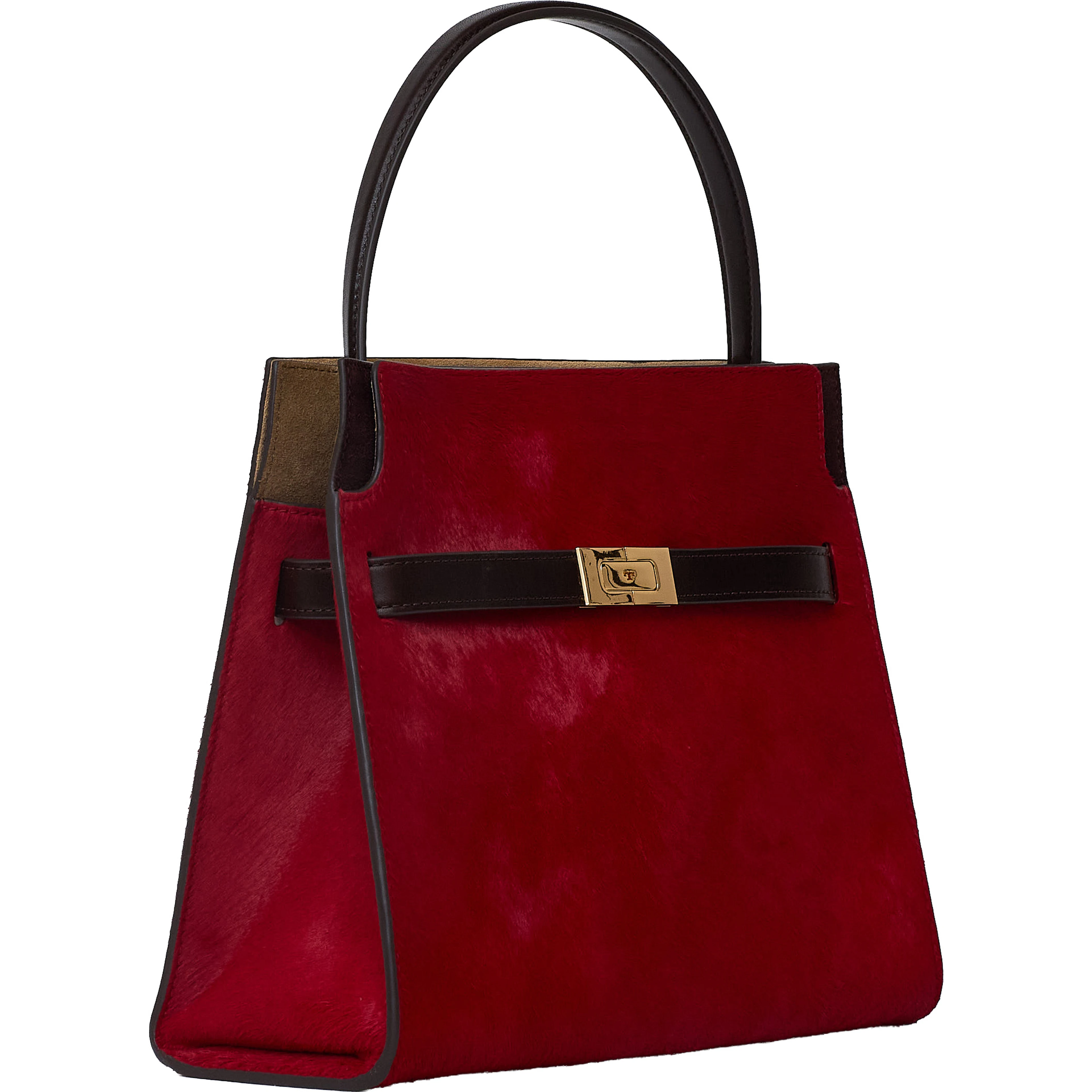 Lee Radziwill Haircalf Small Double Bag