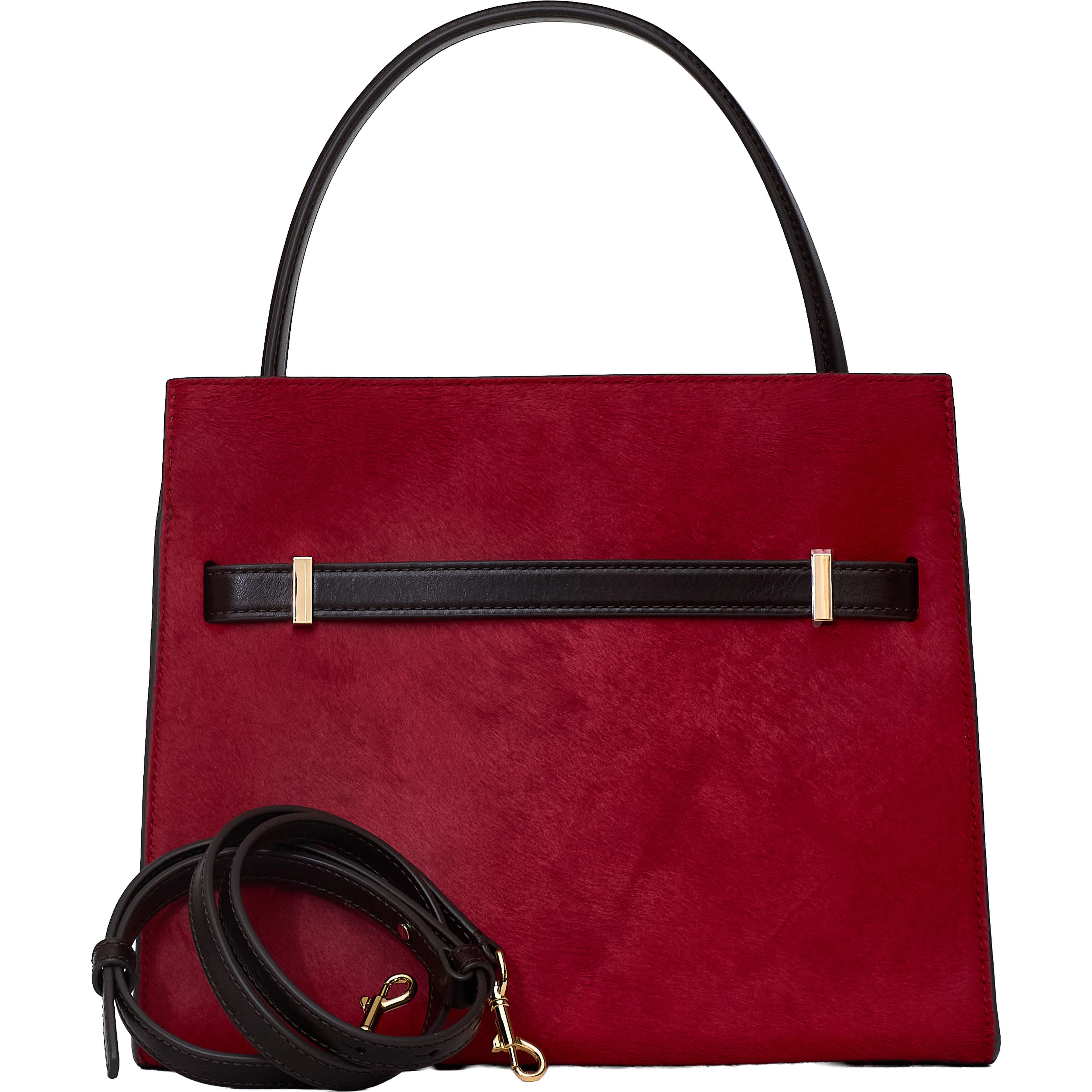 Lee Radziwill Haircalf Small Double Bag