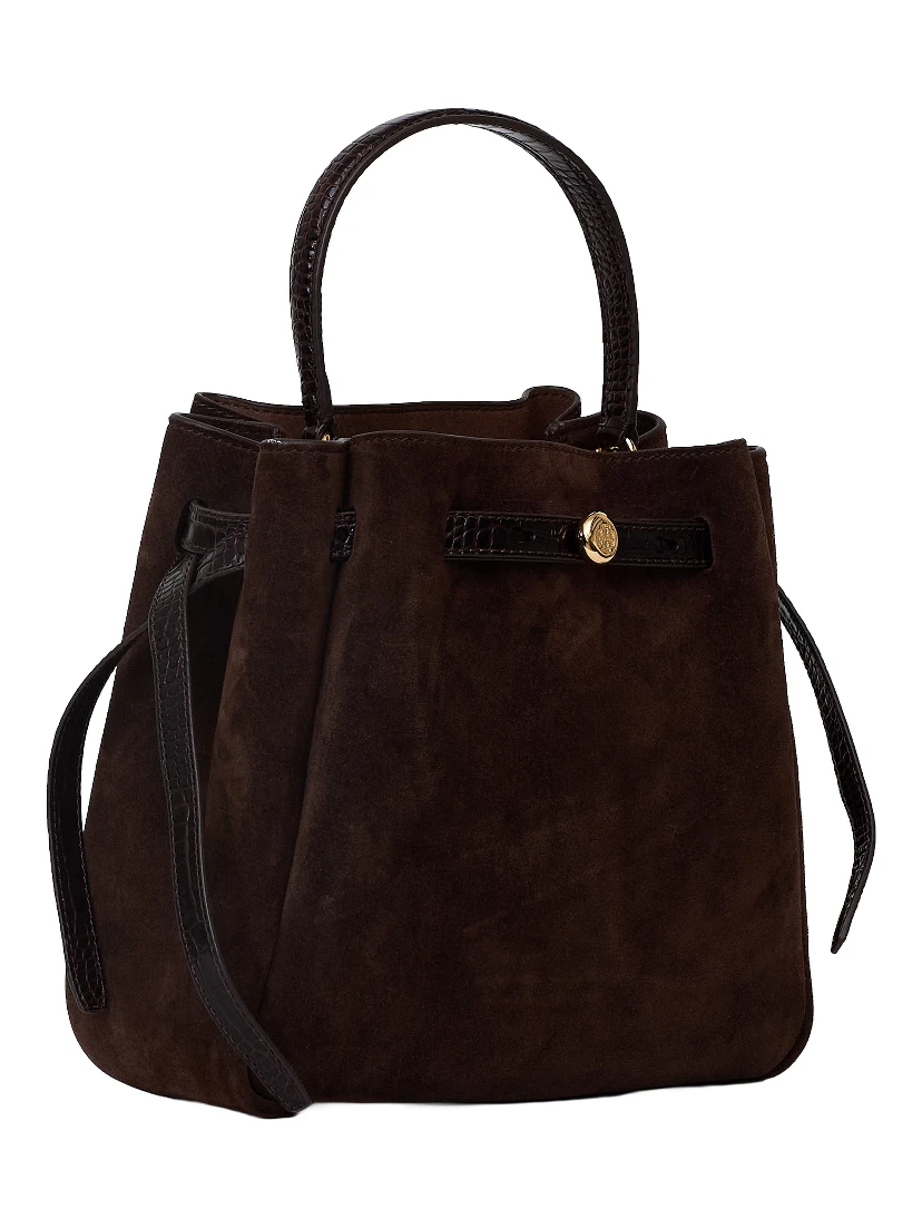 Romy Suede Bucket Bag