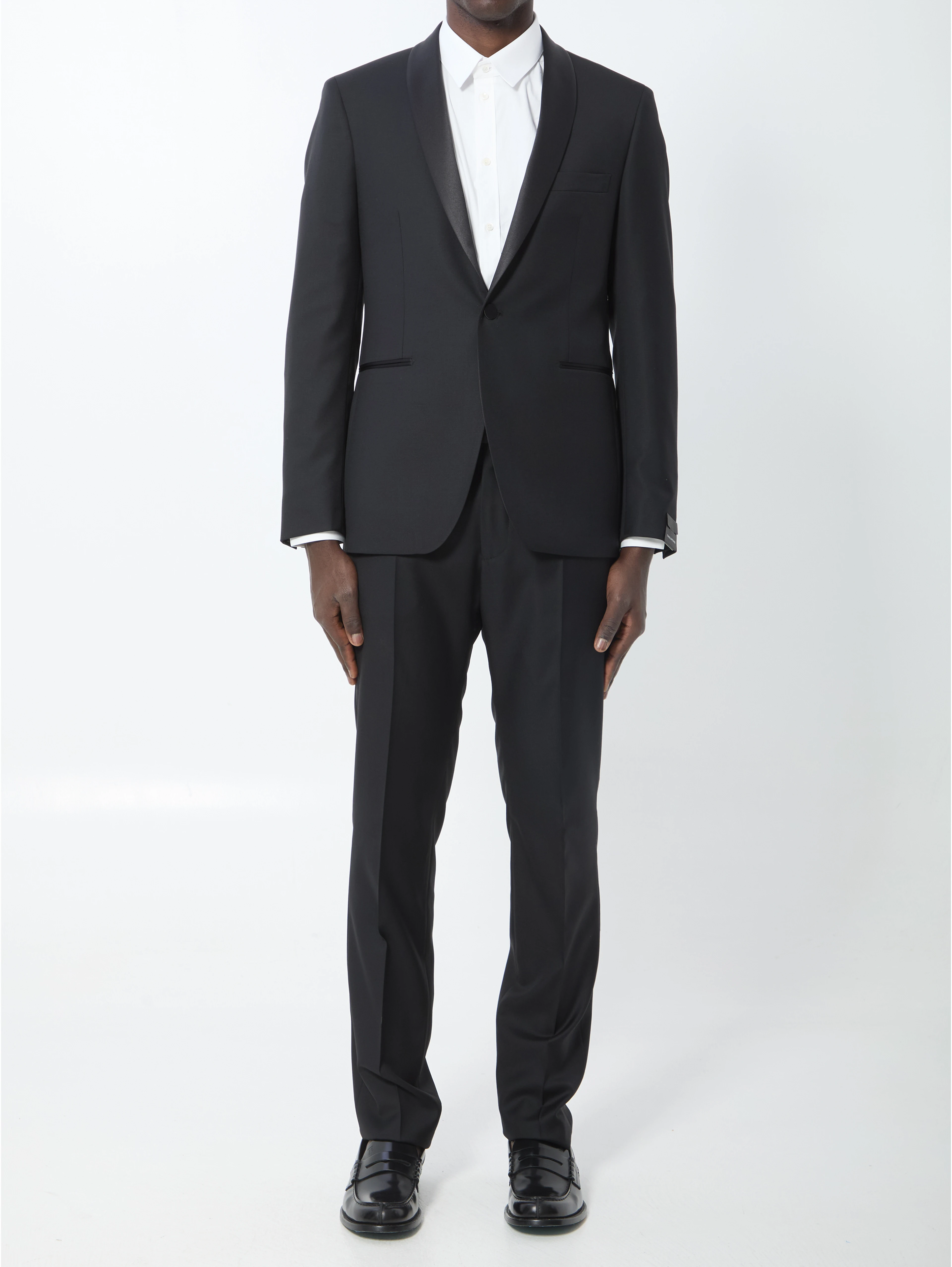 Super 110s virgin wool tuxedo