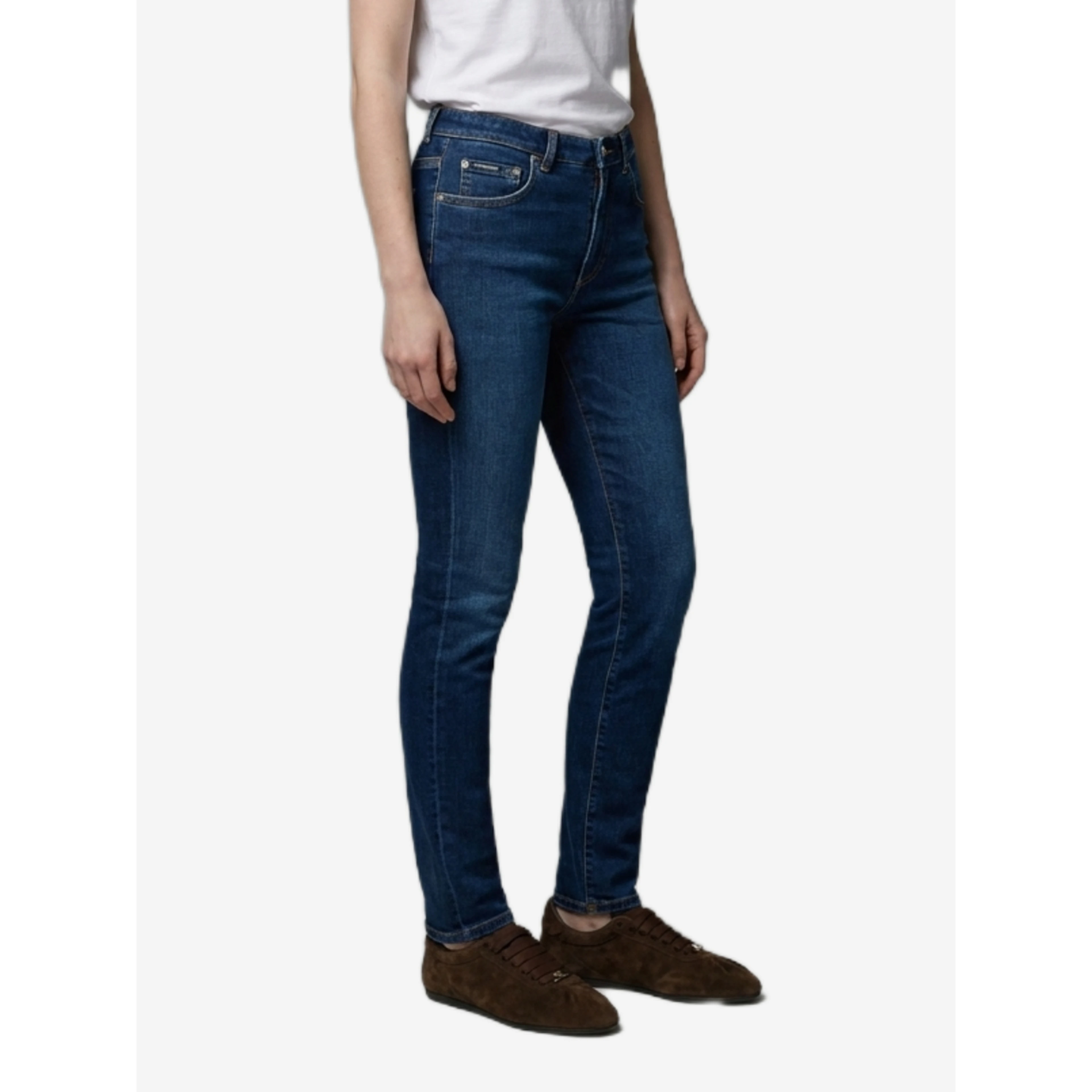 Skinny fit denim jeans