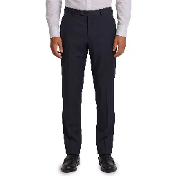 Biue Napoli single-breasted virgin wool suit