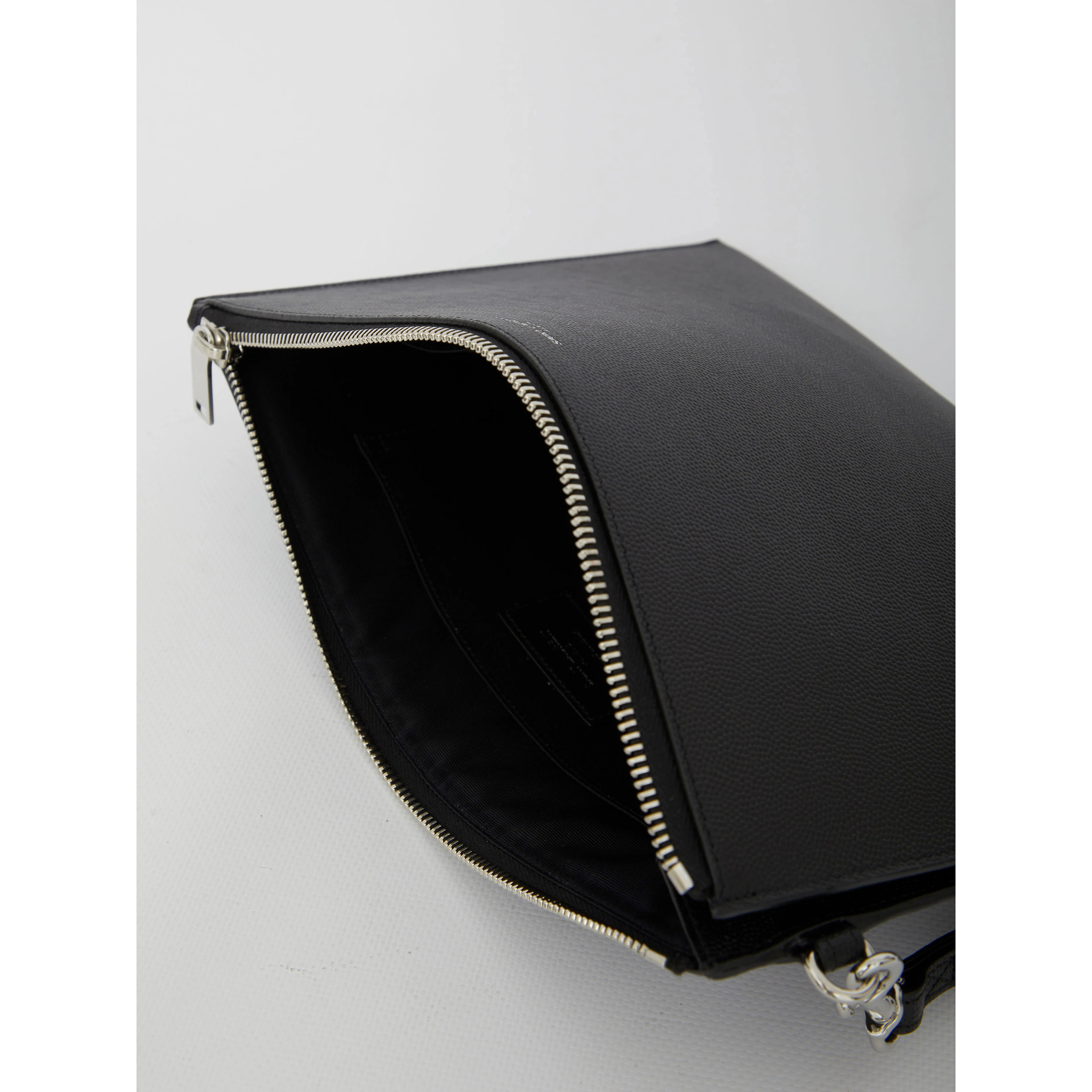 Leather tablet holder bag