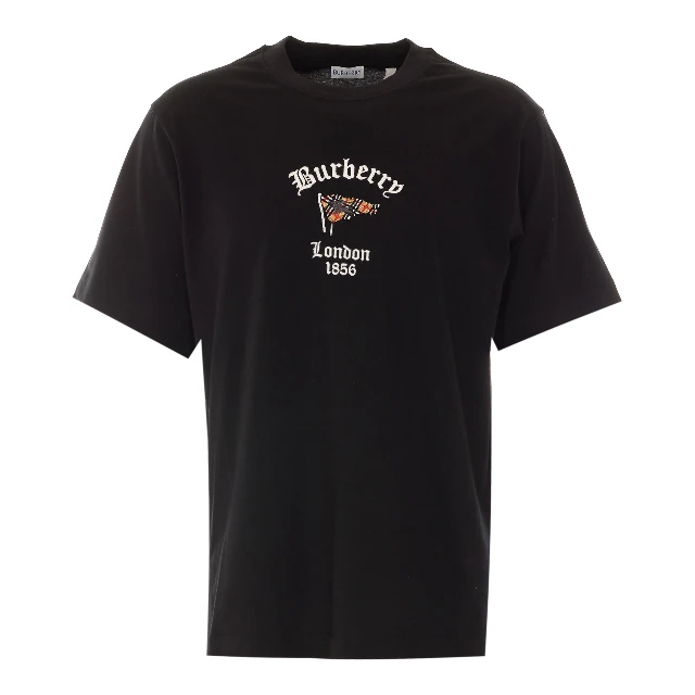 Burberry T-shirts and Polos Black