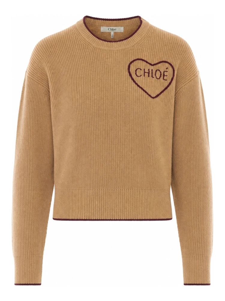 Chloè Sweaters Beige
