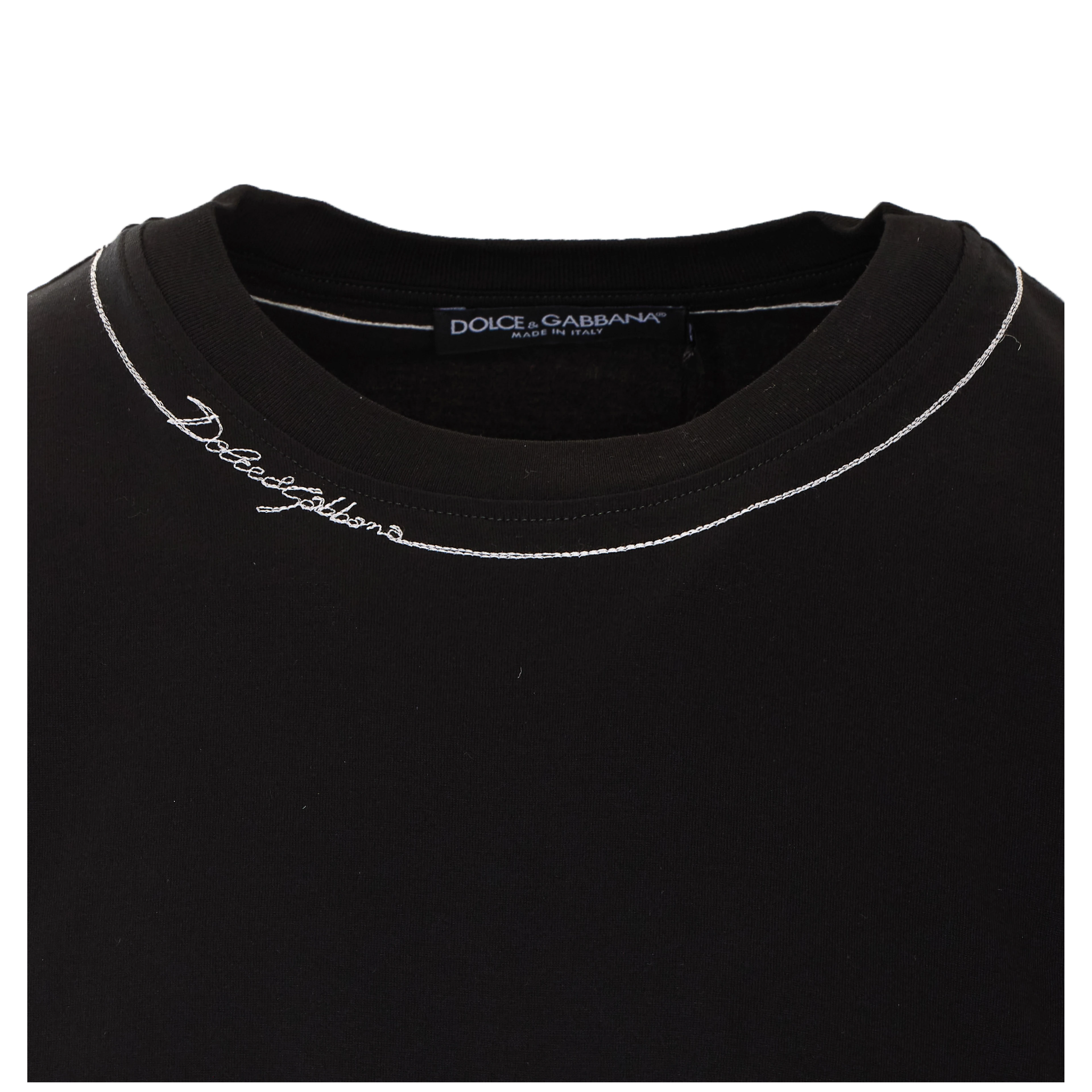 Dolce & Gabbana T-shirts and Polos Black
