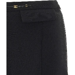 Elisabetta Franchi Trousers Black