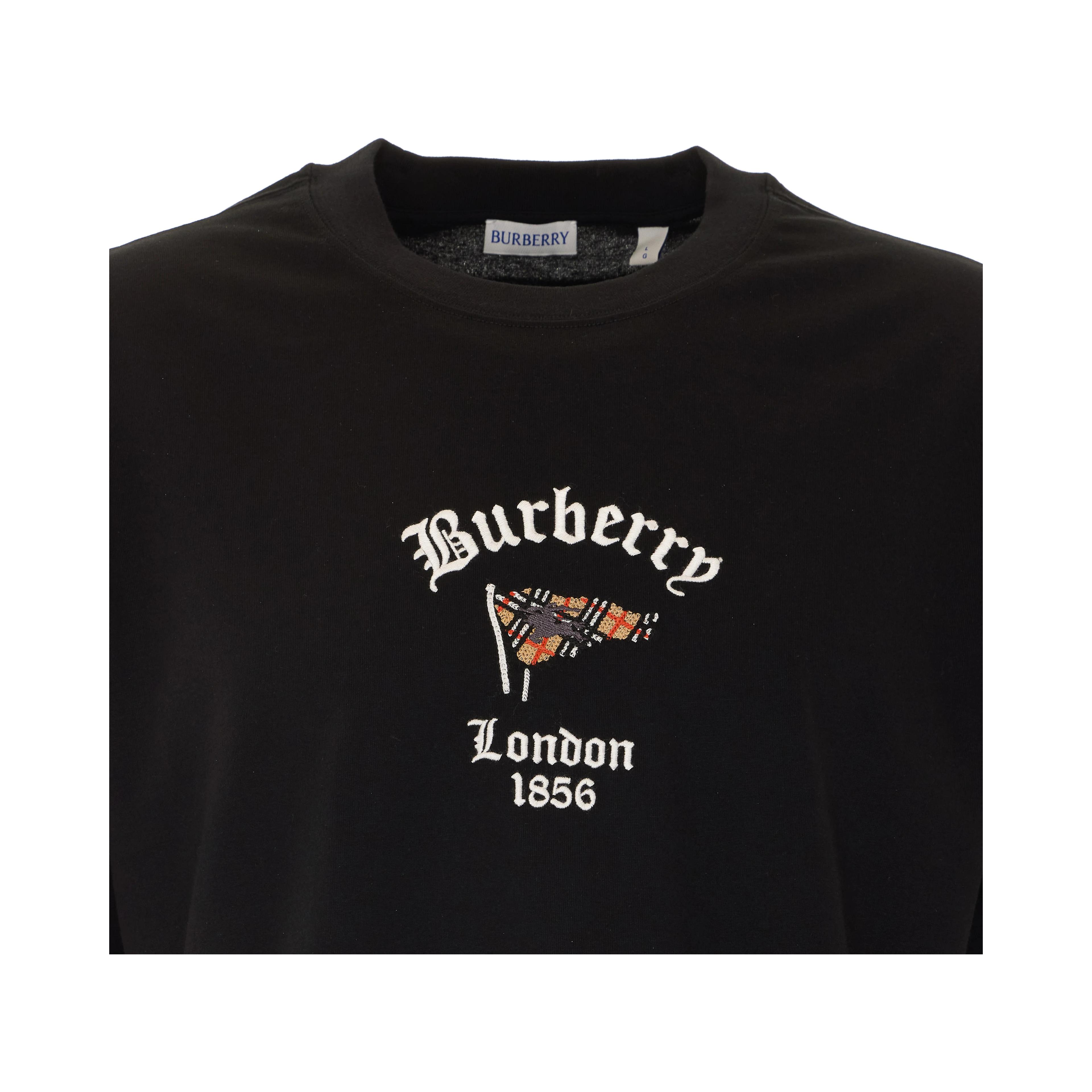 Burberry T-shirts and Polos Black