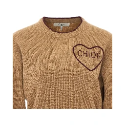 Chloè Sweaters Beige