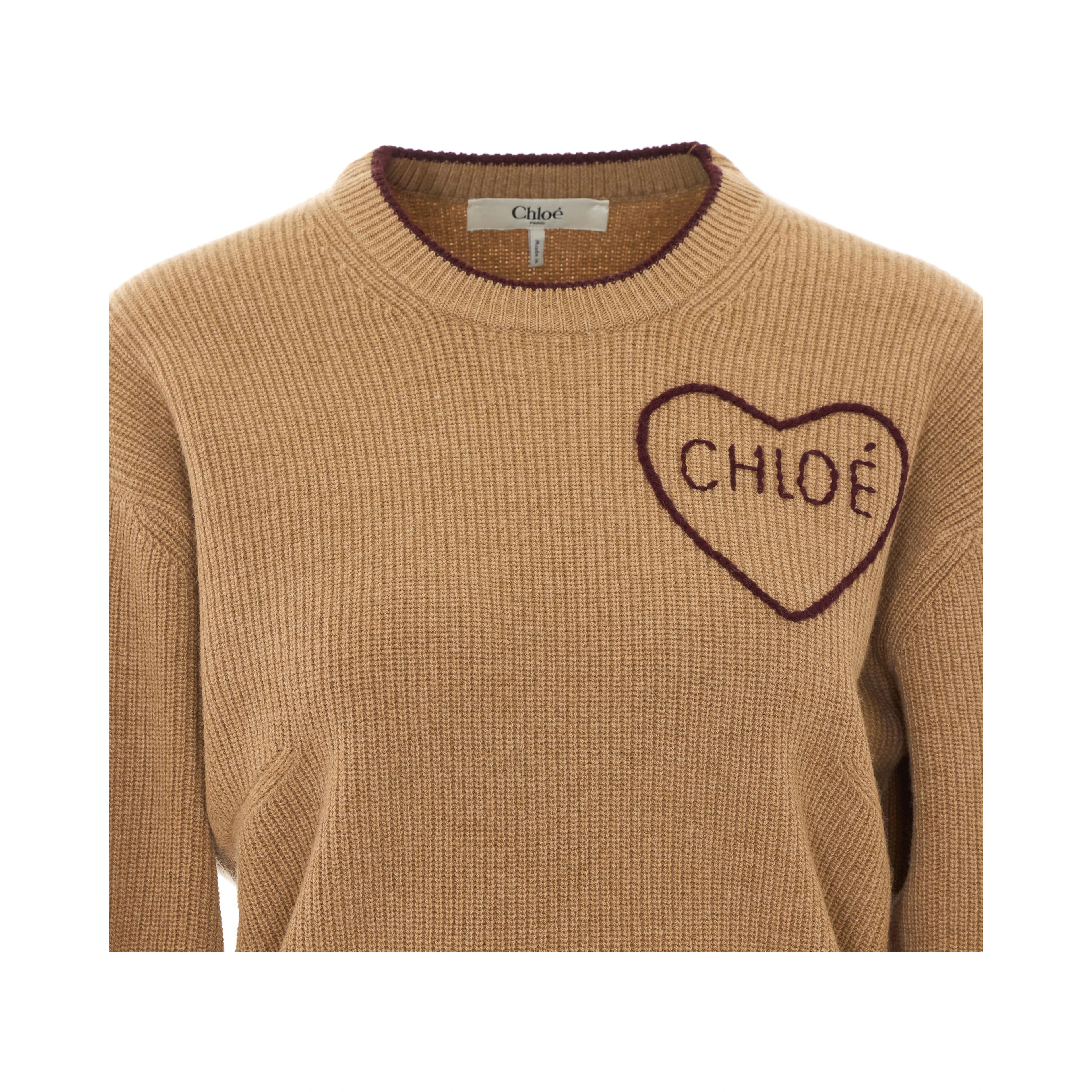Chloè Sweaters Beige