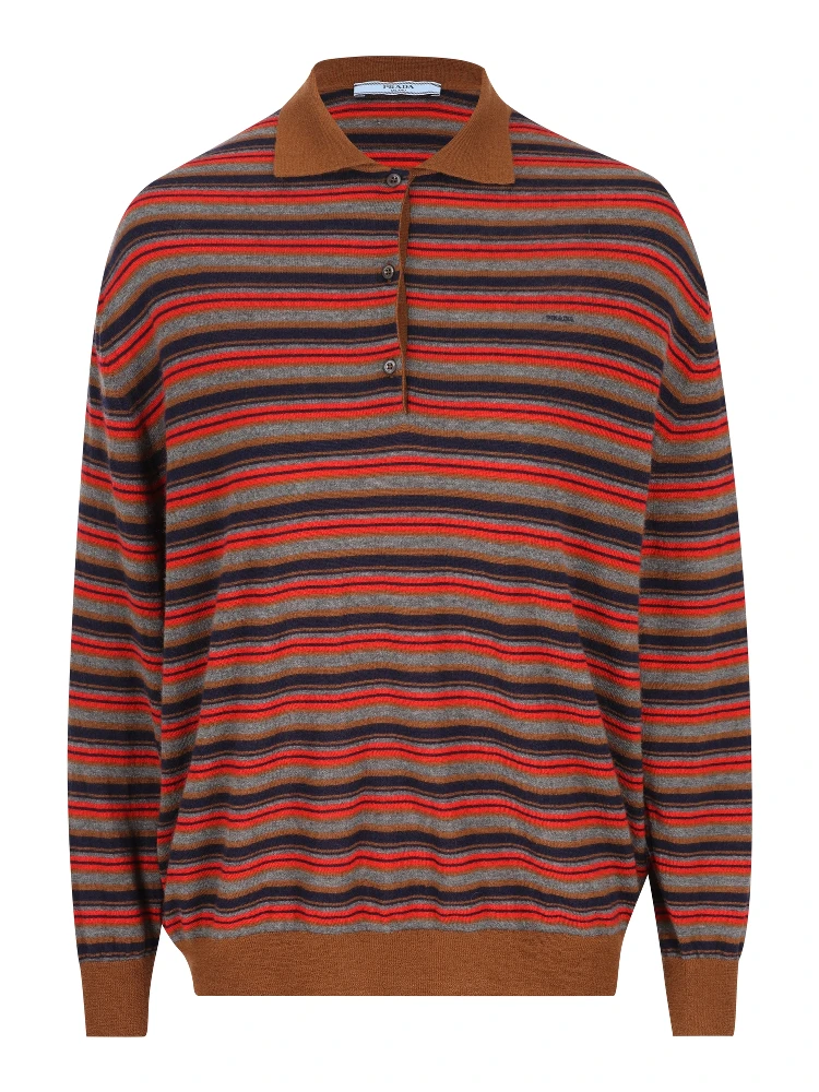 Prada T-shirts and Polos Brown