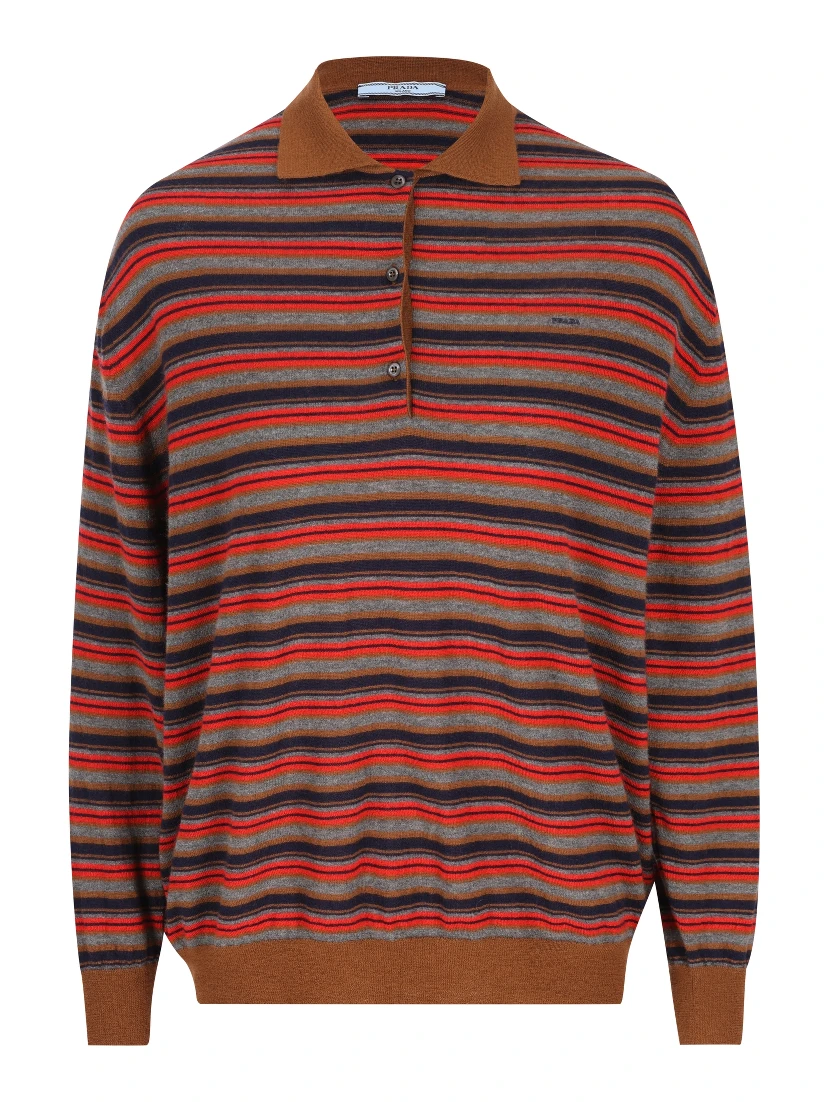 Prada T-shirts and Polos Brown