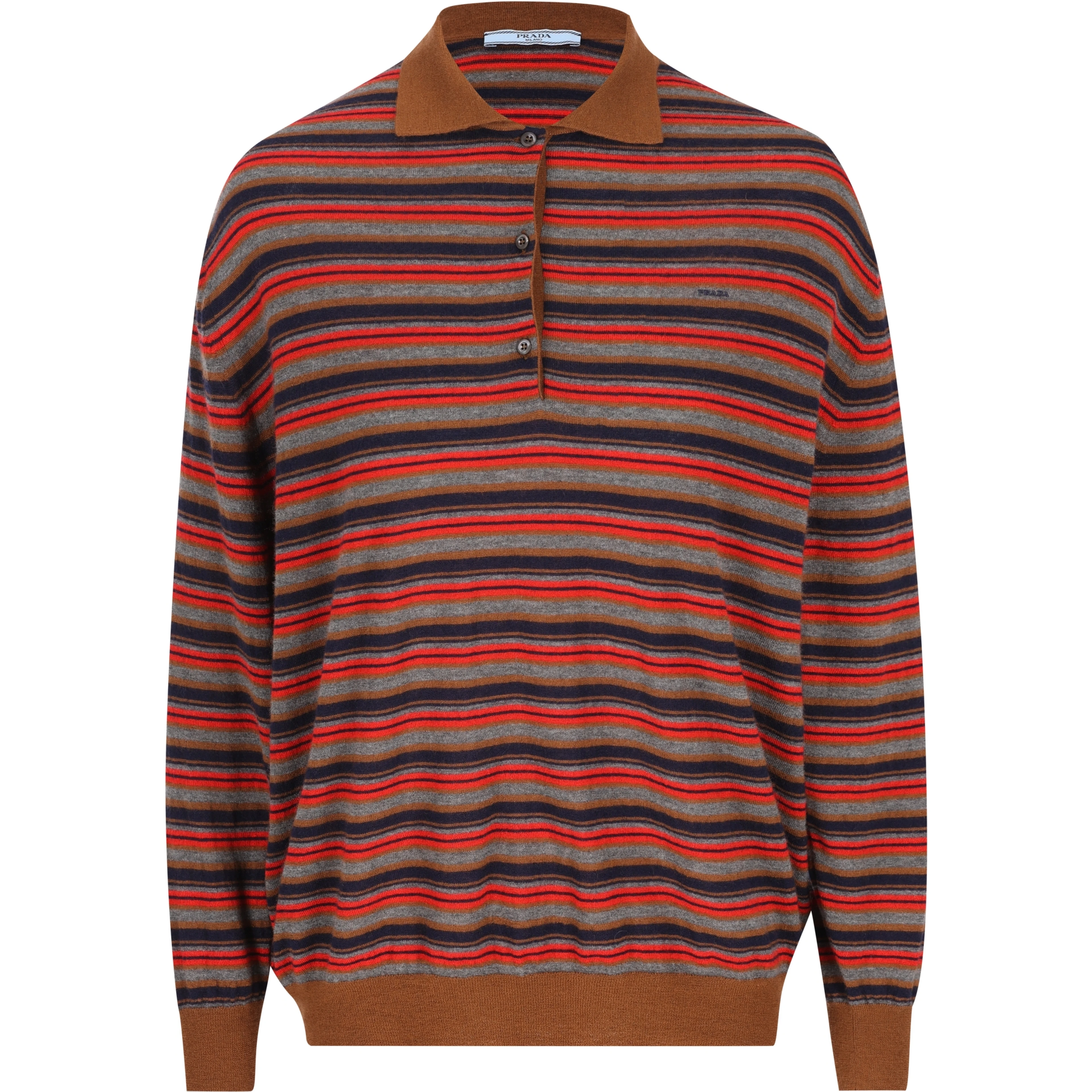 Prada T-shirts and Polos Brown