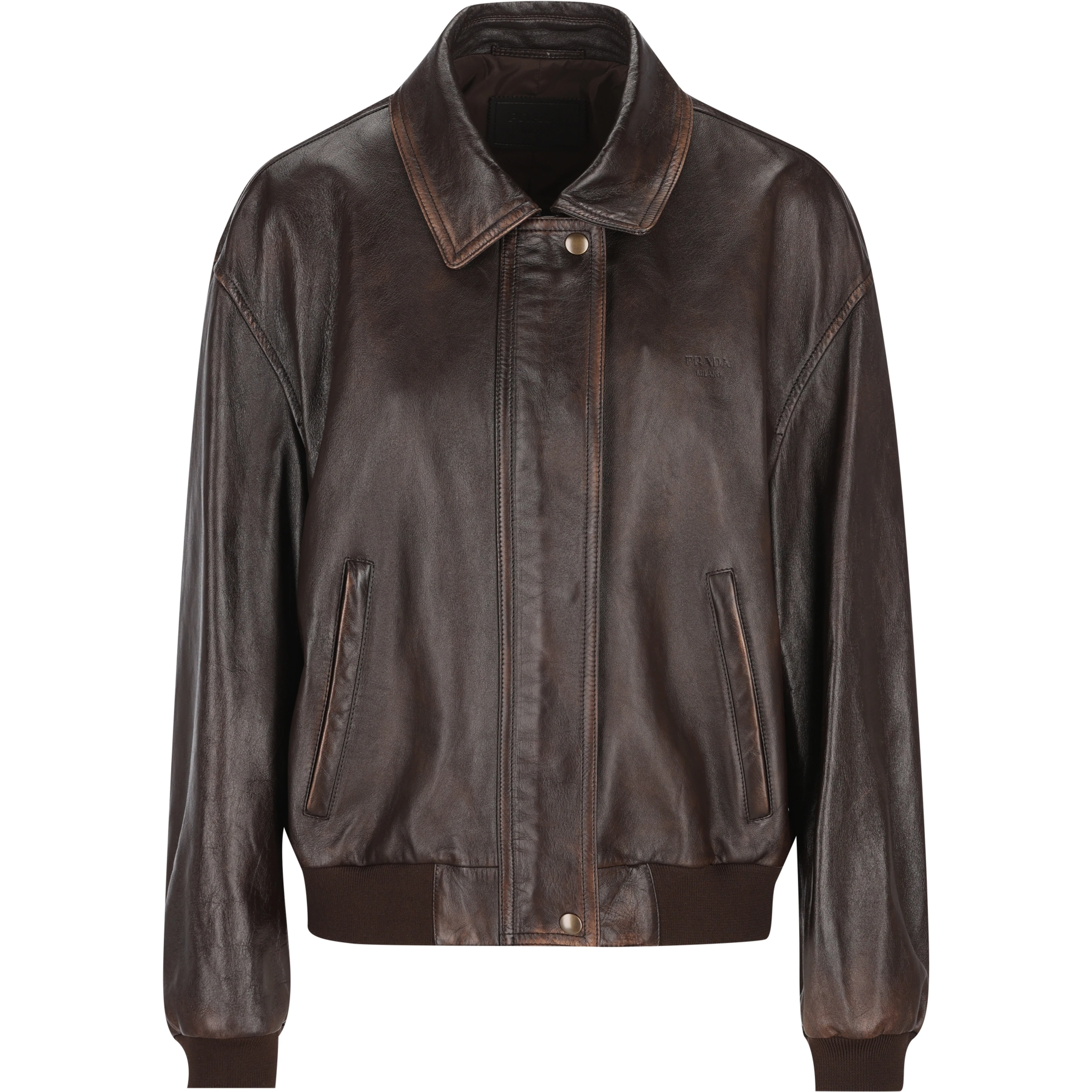 Prada Jackets Brown