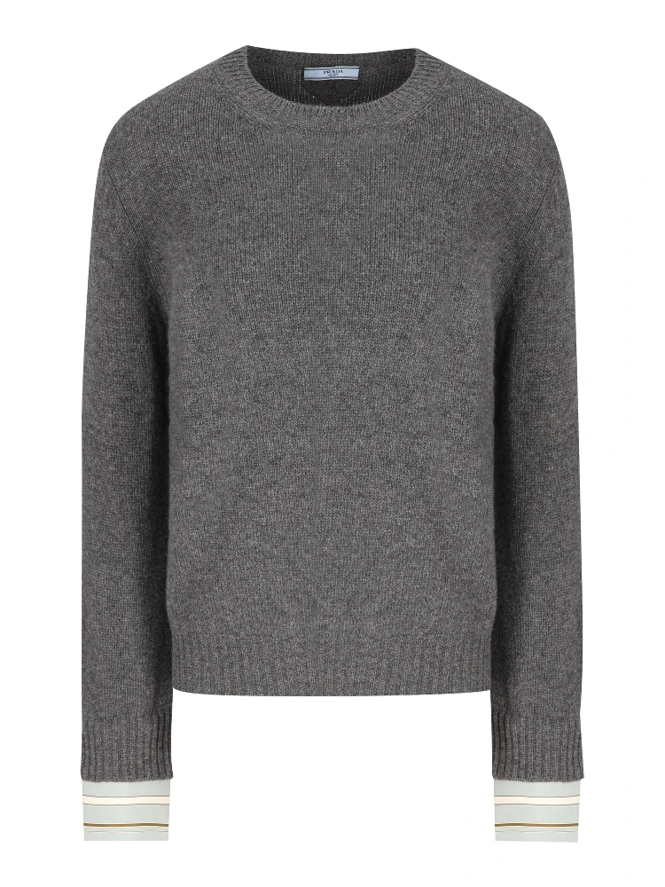 Prada Sweaters Grey