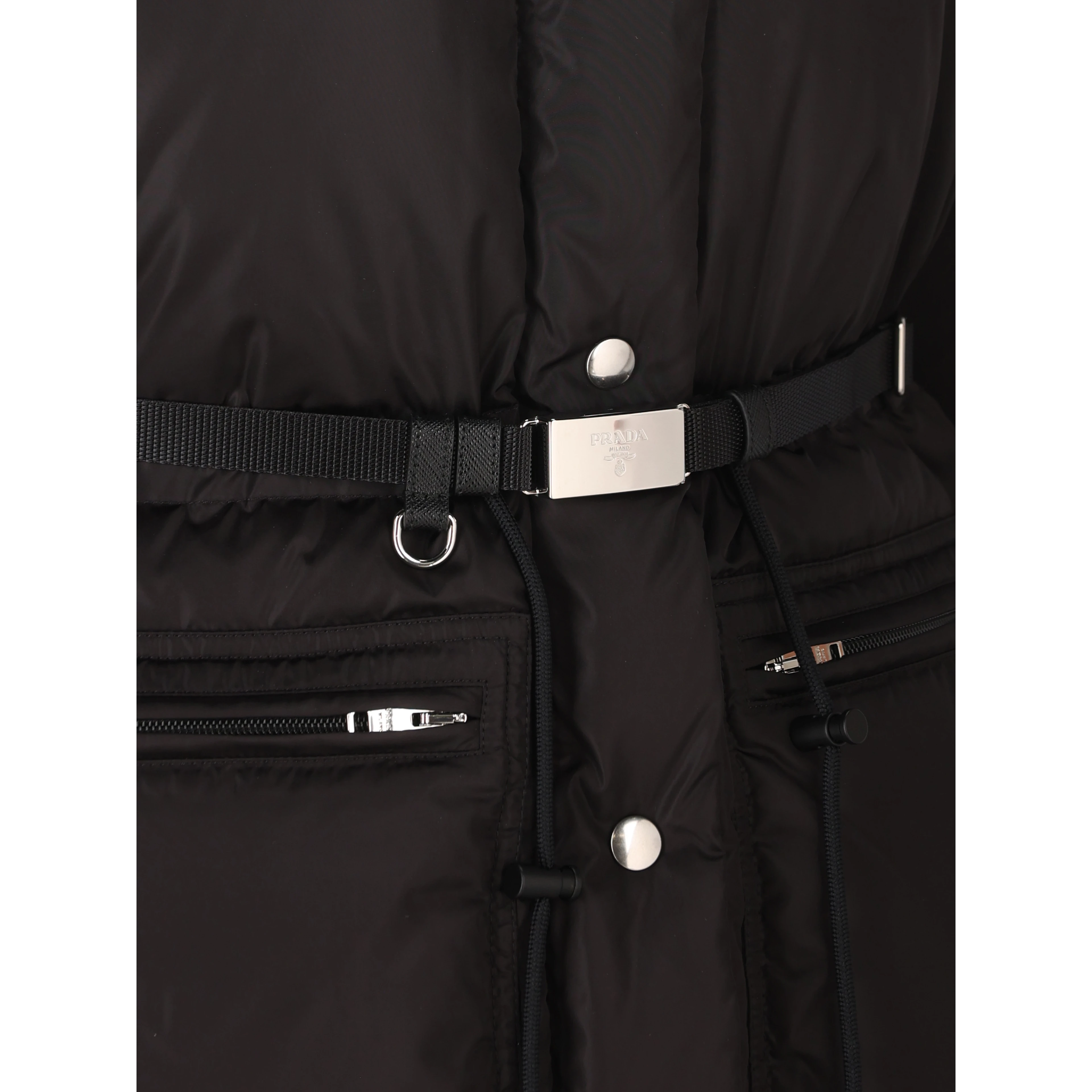 Prada Coats Black