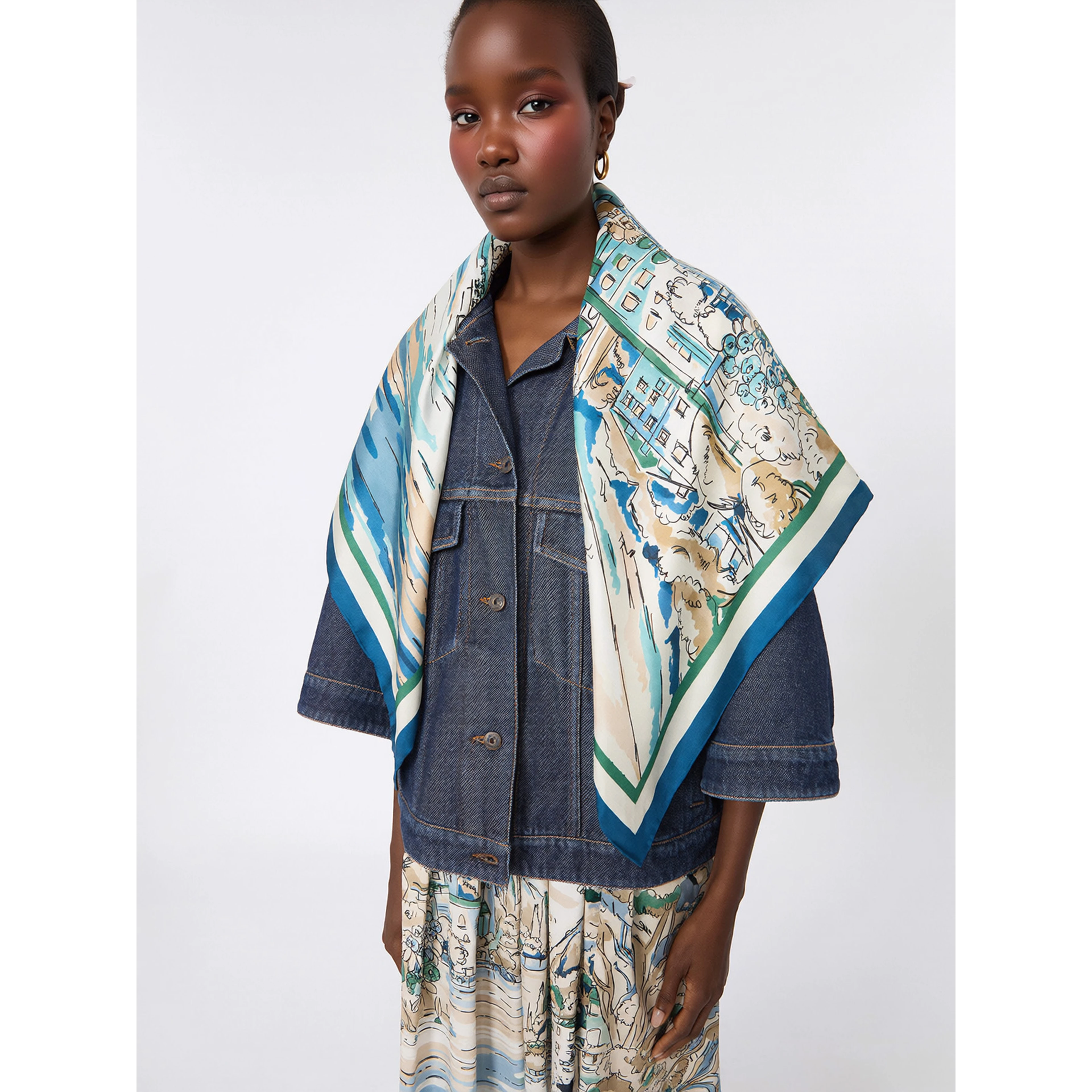 WEEKEND MAX SCARF WKAONESTO scarf