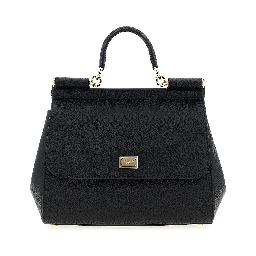 Black Calfskin Handbag