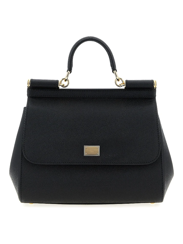 Black Calfskin Handbag