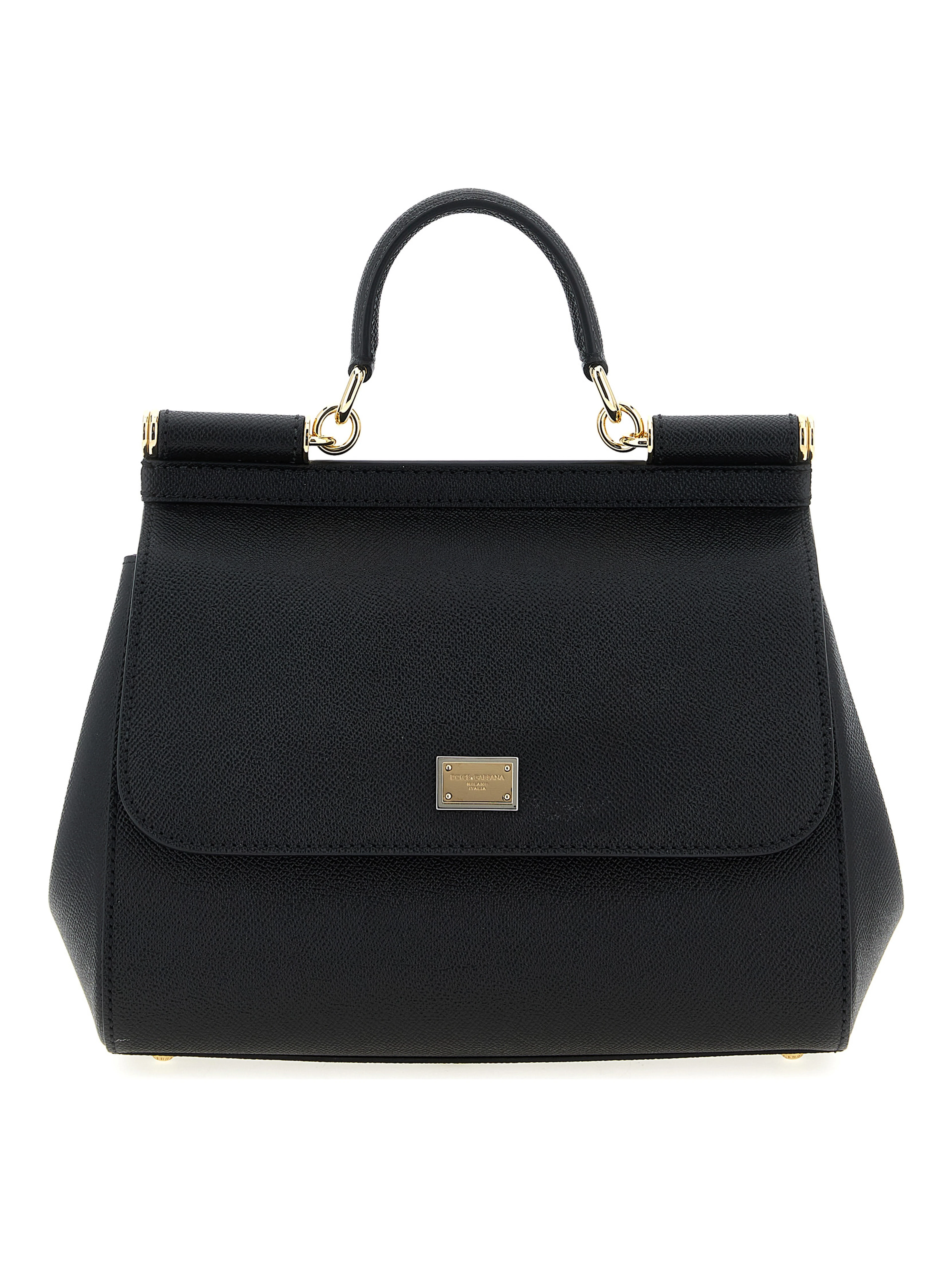 Black Calfskin Handbag