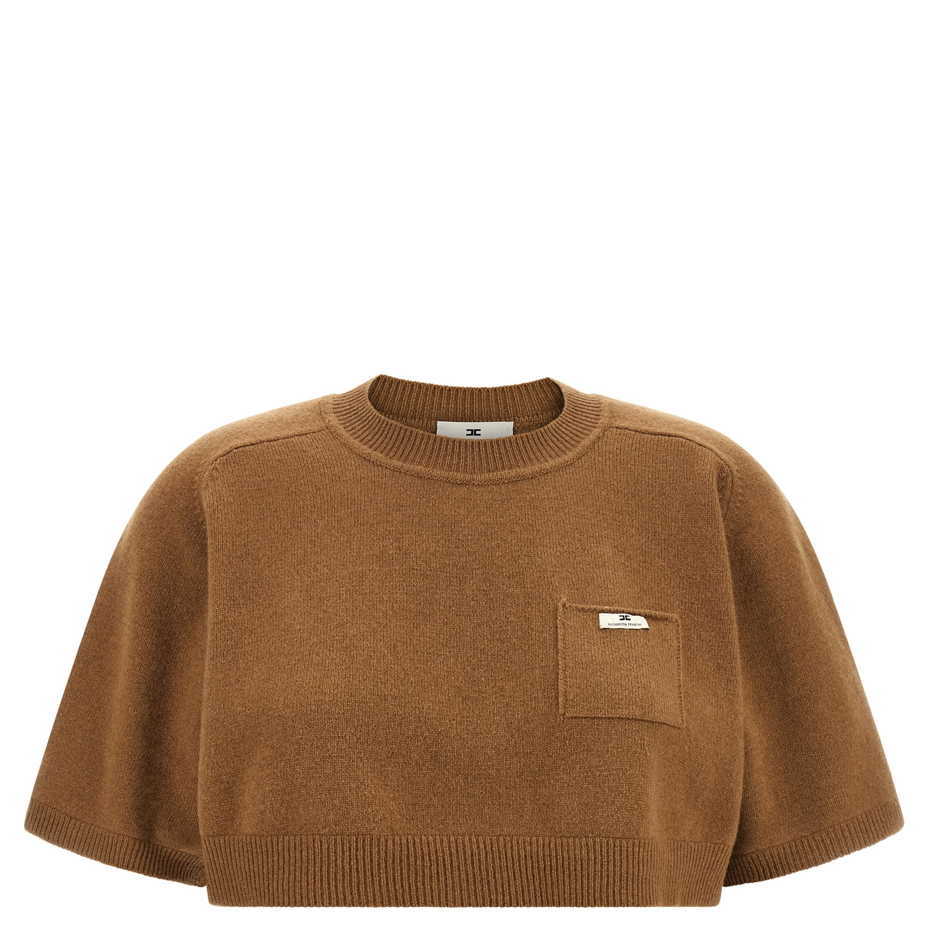 Brown Wool Sweatshirt