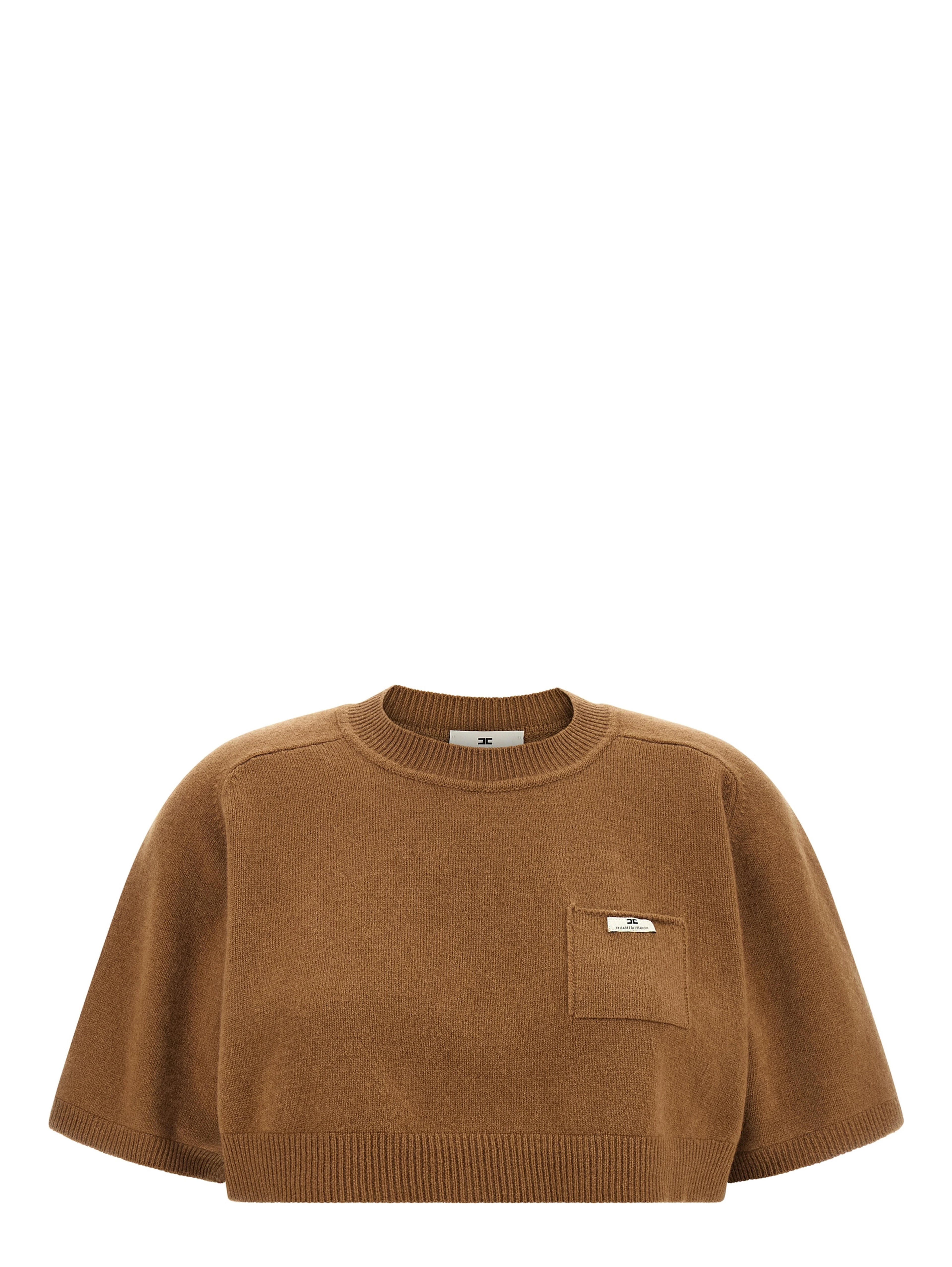 Brown Wool Sweatshirt