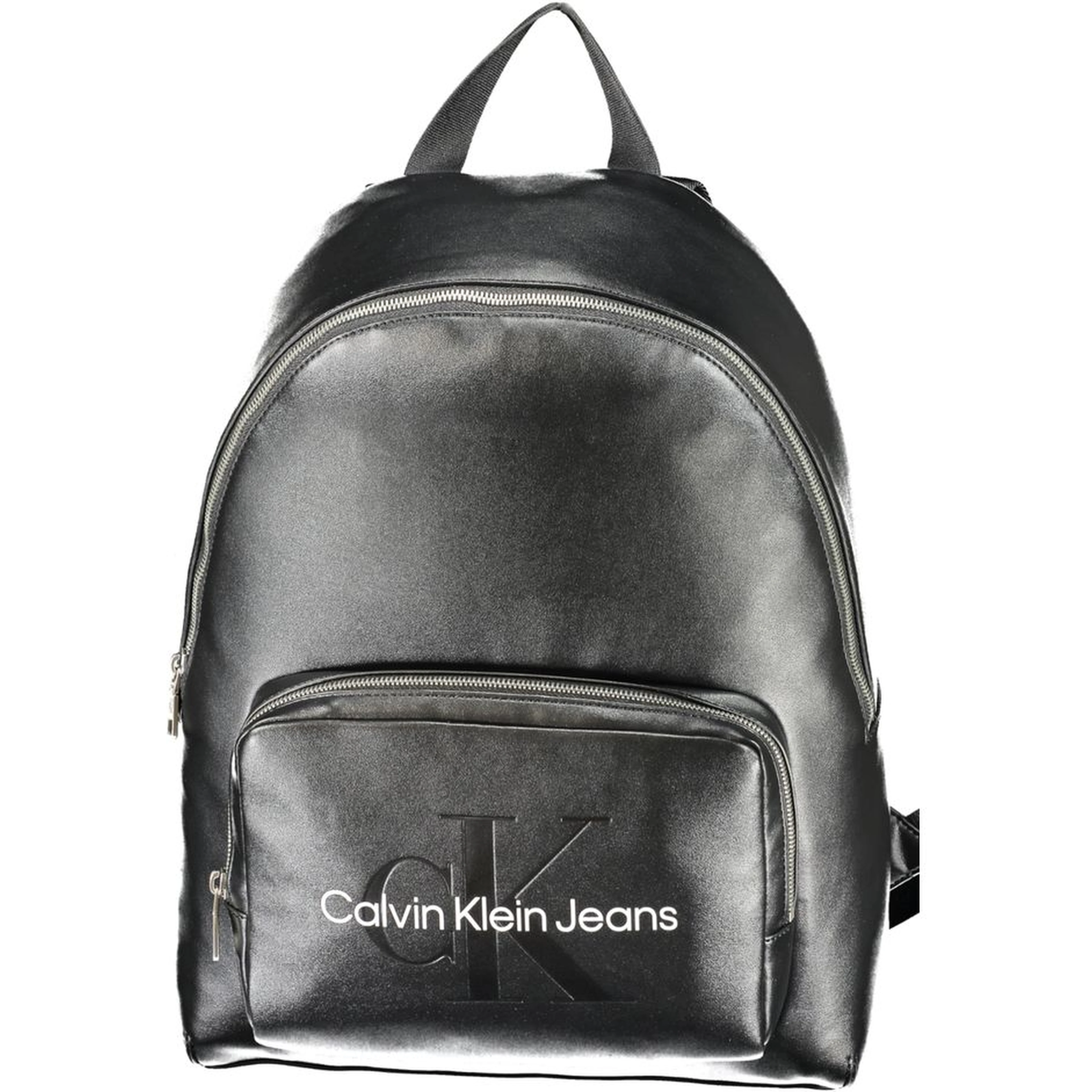 Black Polyester Women's Backpack