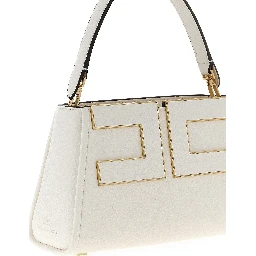 White Polyester Handbag