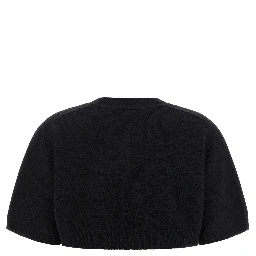 Black Wool Sweatshirt
