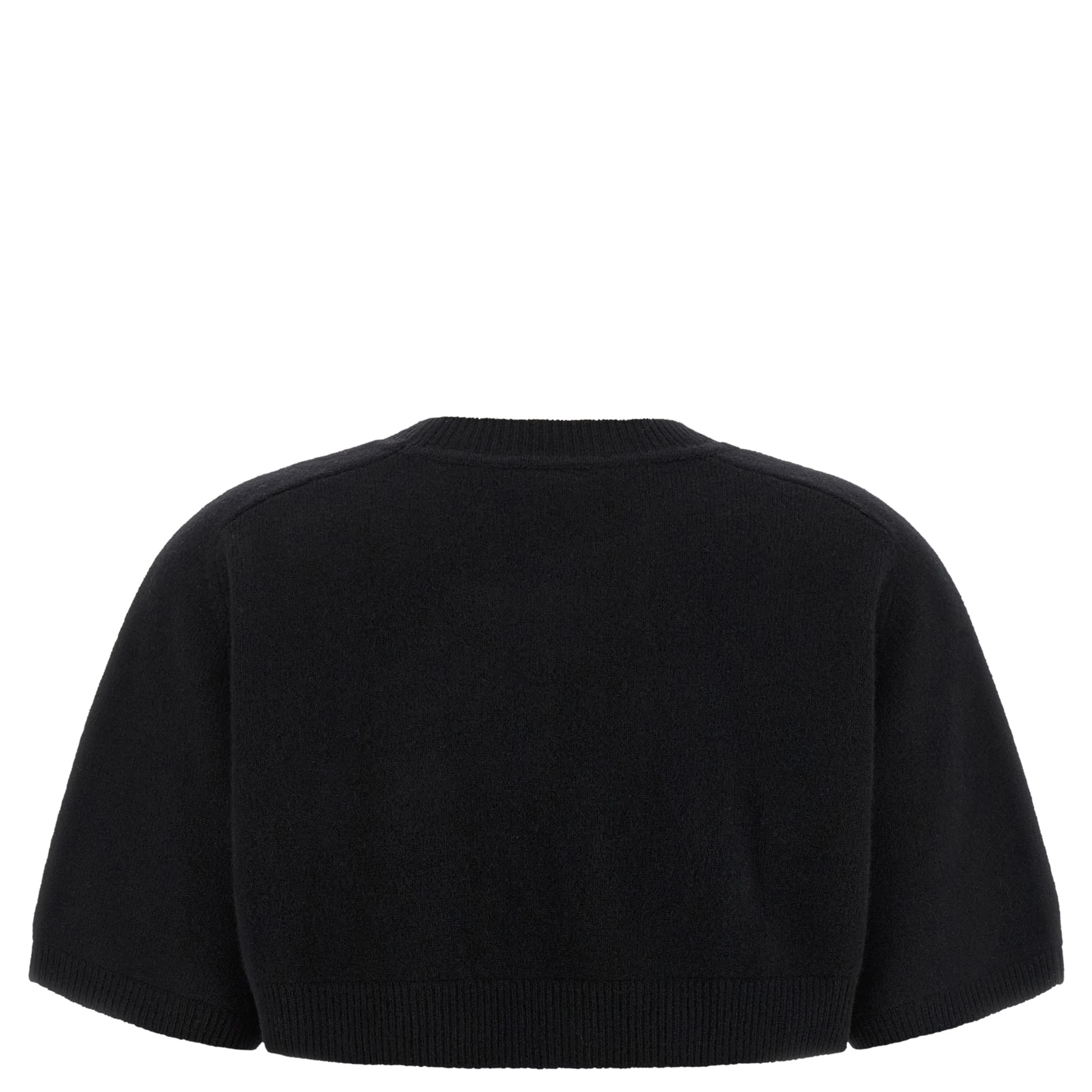 Black Wool Sweatshirt