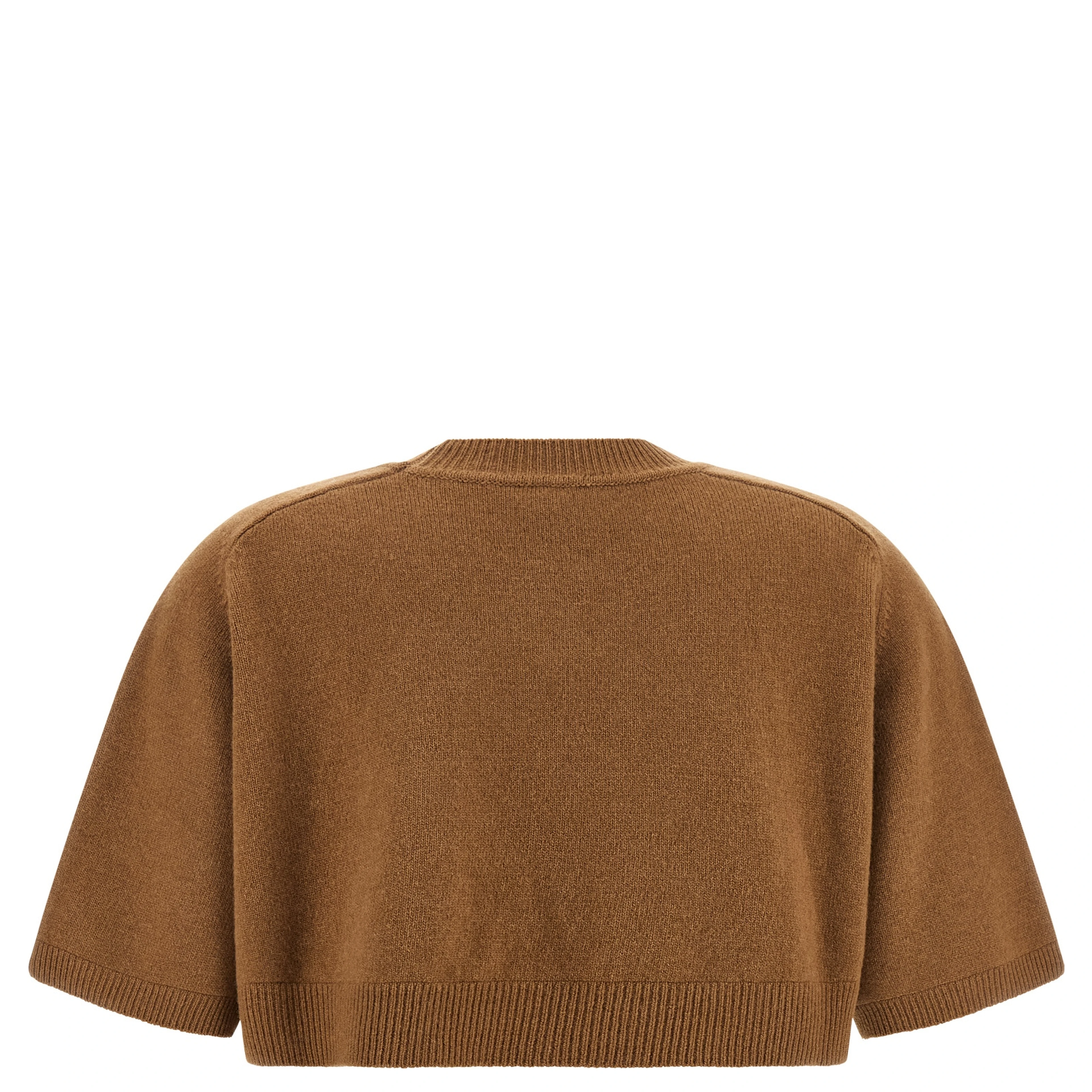 Brown Wool Sweatshirt