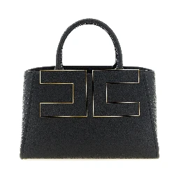 Black Polyester Tote Bag