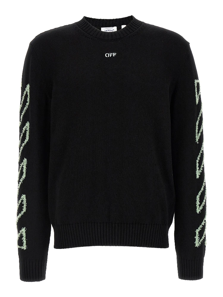 Black Cotton Cardigan