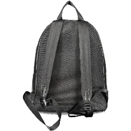 Black Polyester Women's Backpack
