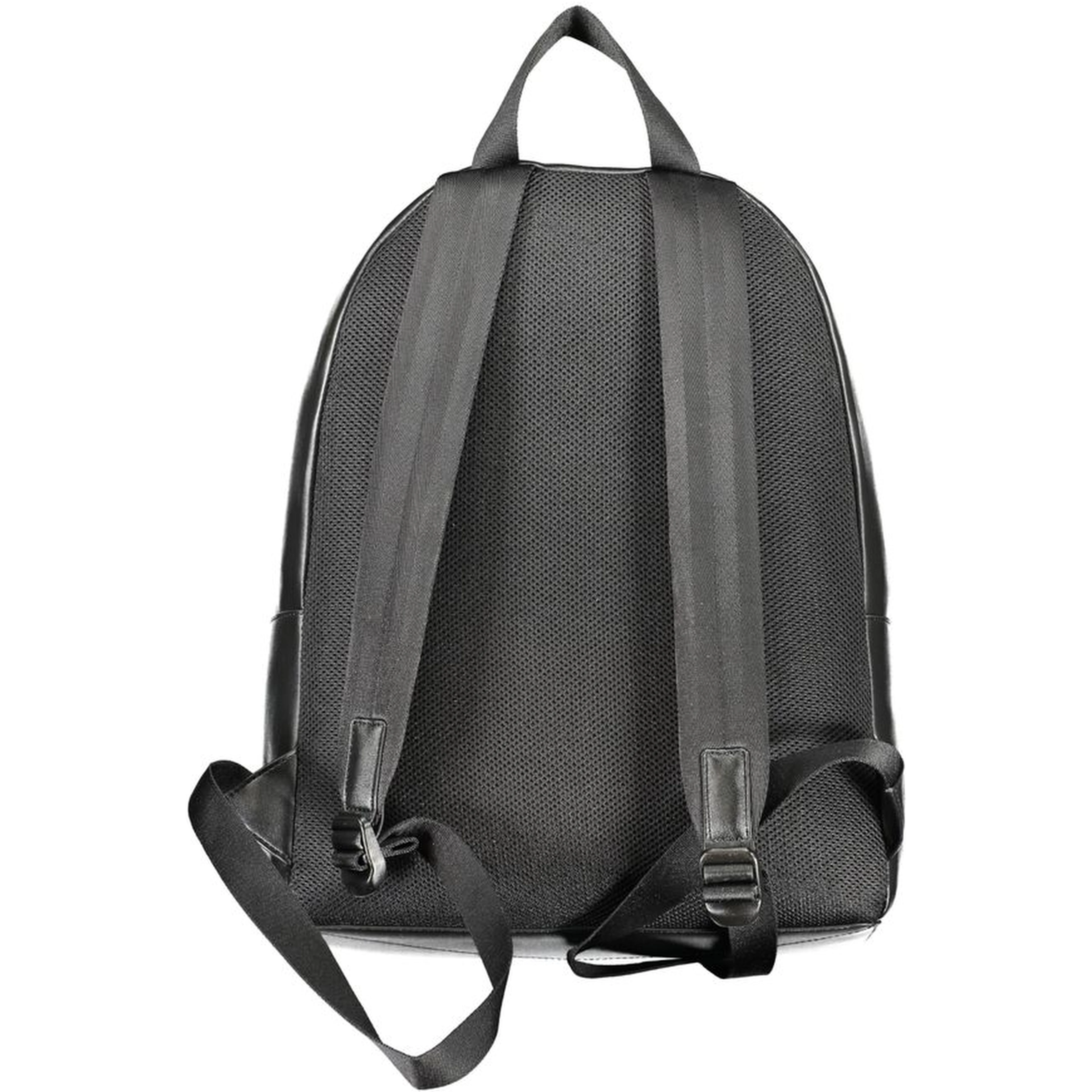 Black Polyester Women's Backpack