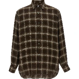 Brown Lyocell Blouse