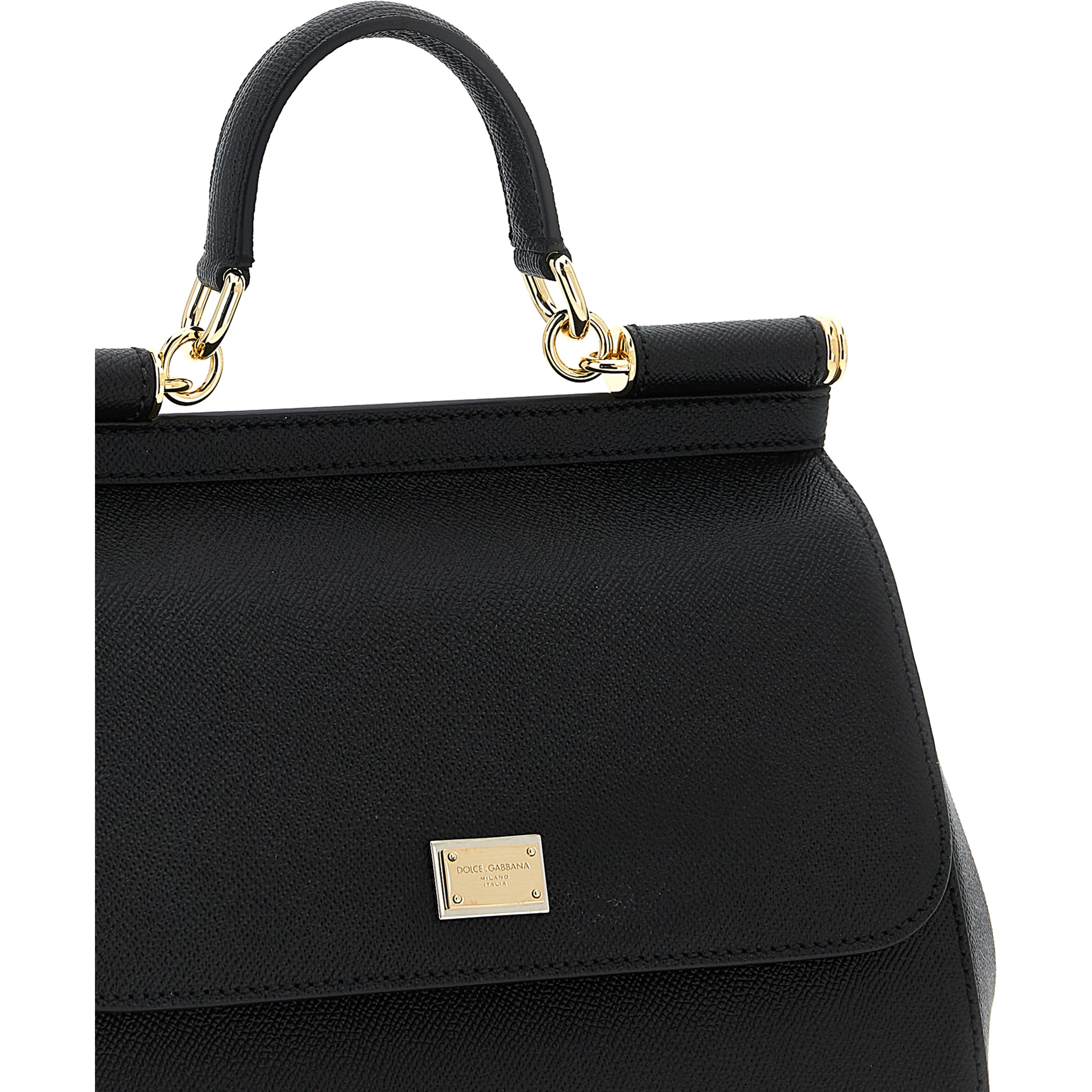 Black Calfskin Handbag