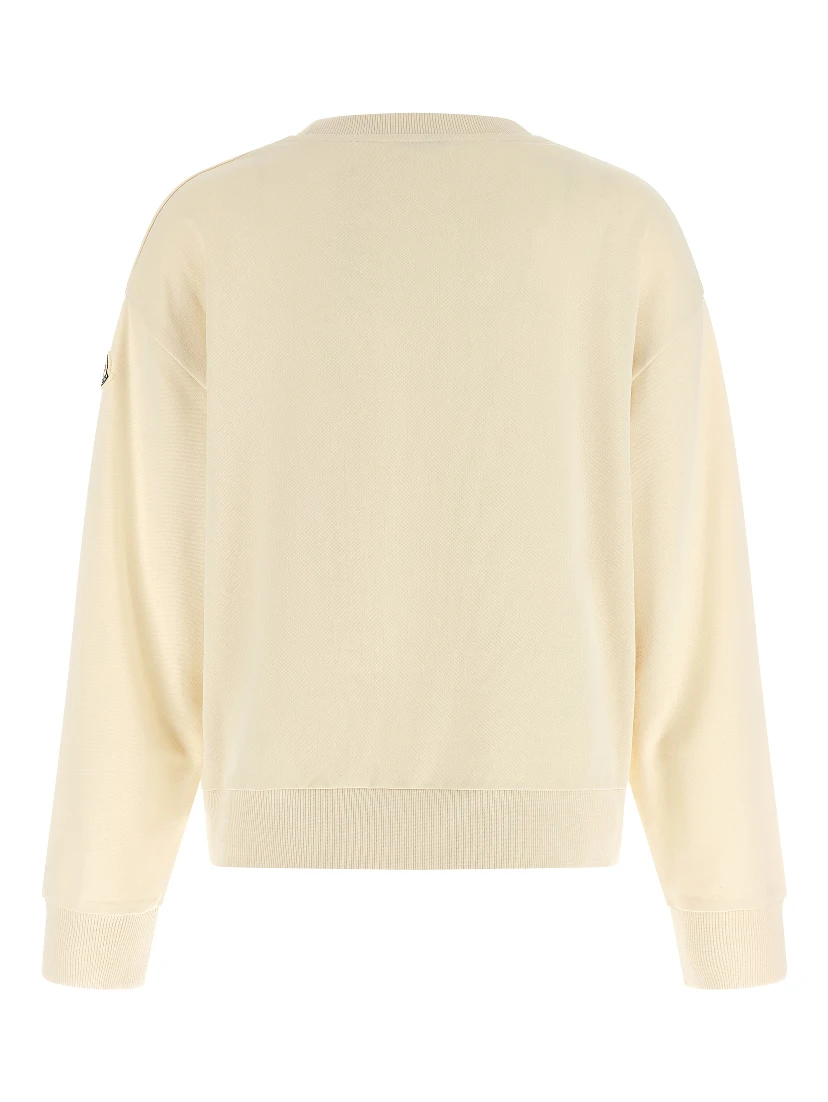 Beige Cotton Sweatshirt