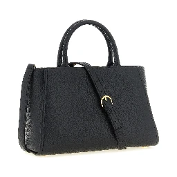 Black Polyester Tote Bag