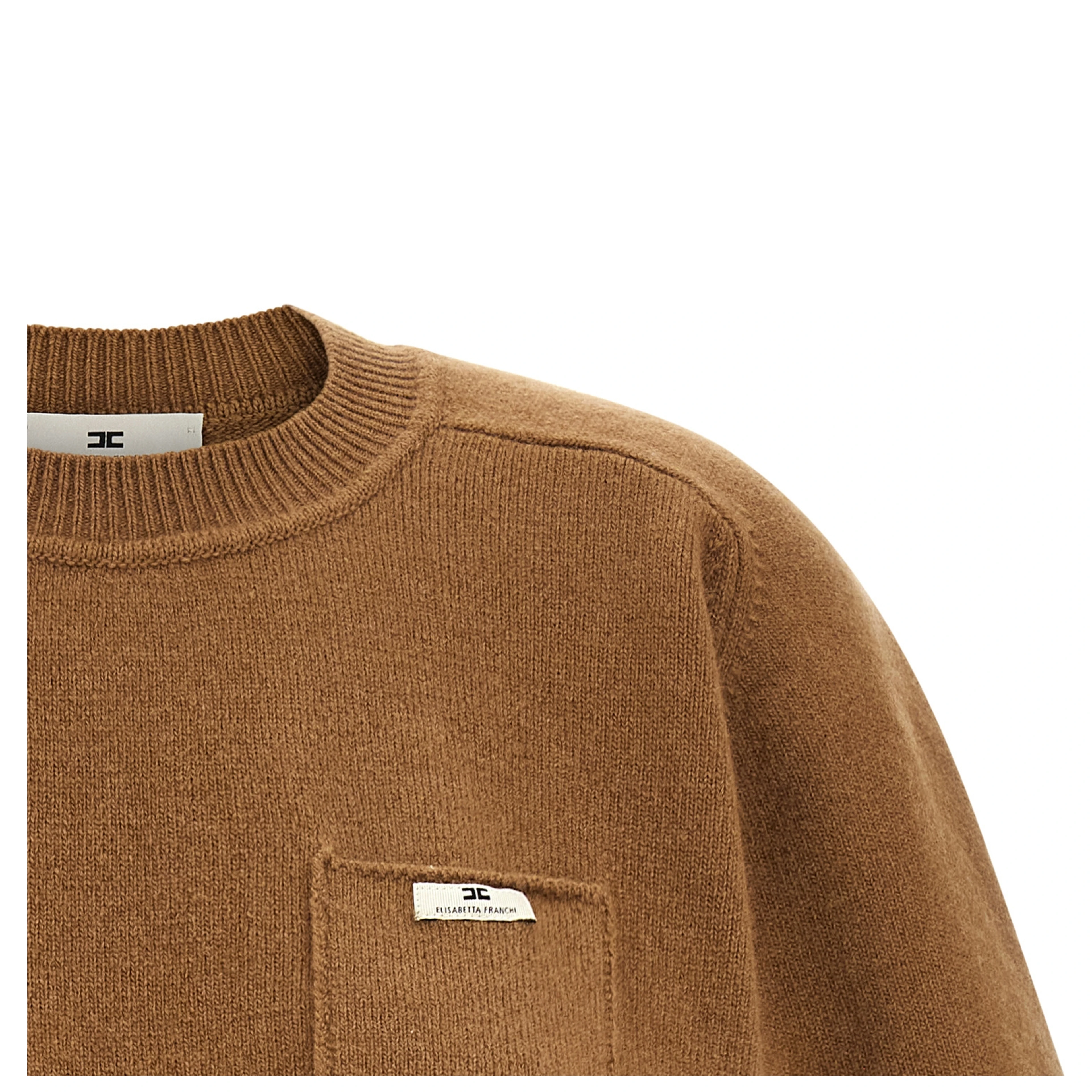 Brown Wool Sweatshirt